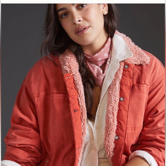 Anthropolgie Pilcro fleece jacket, great condition - Picture 1 of 5